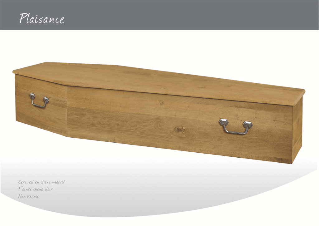 cercueil en bois massif plaisance